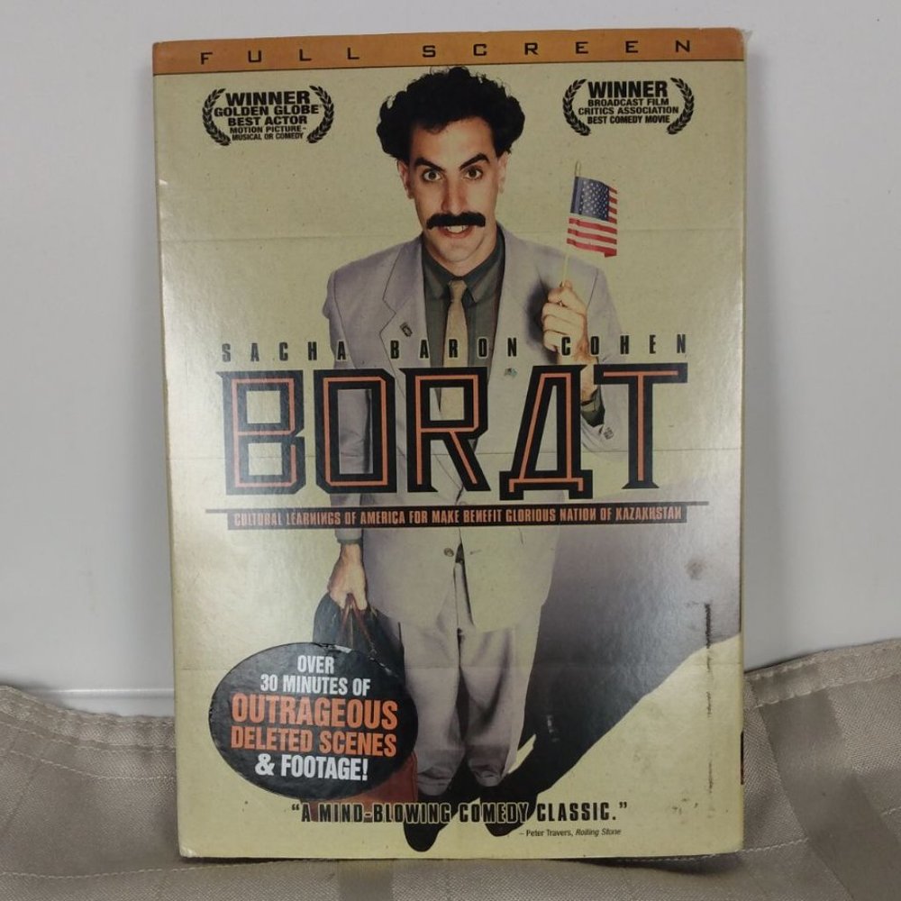 BORAT, full screen edition DVD, New
